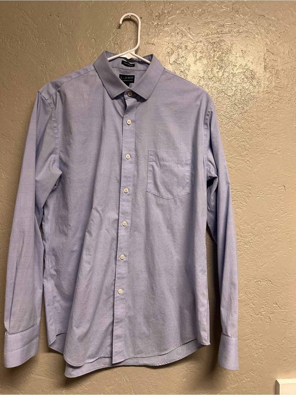 J. Crew Men’s Light Blue Long-Sleeve Button Down Shirt